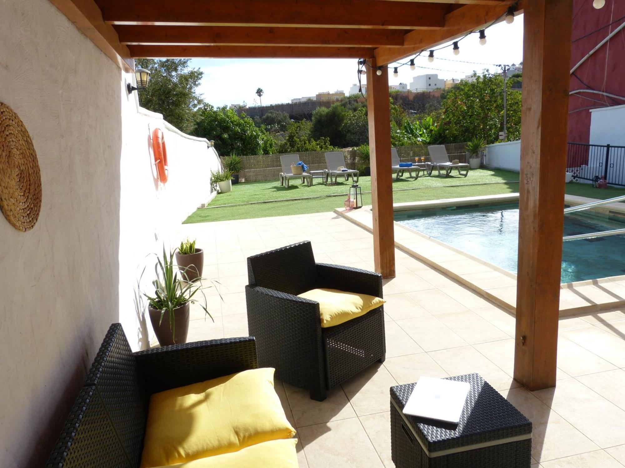 Villa Alto Arena Piscina Privada Climatizada Ingenio Exterior photo
